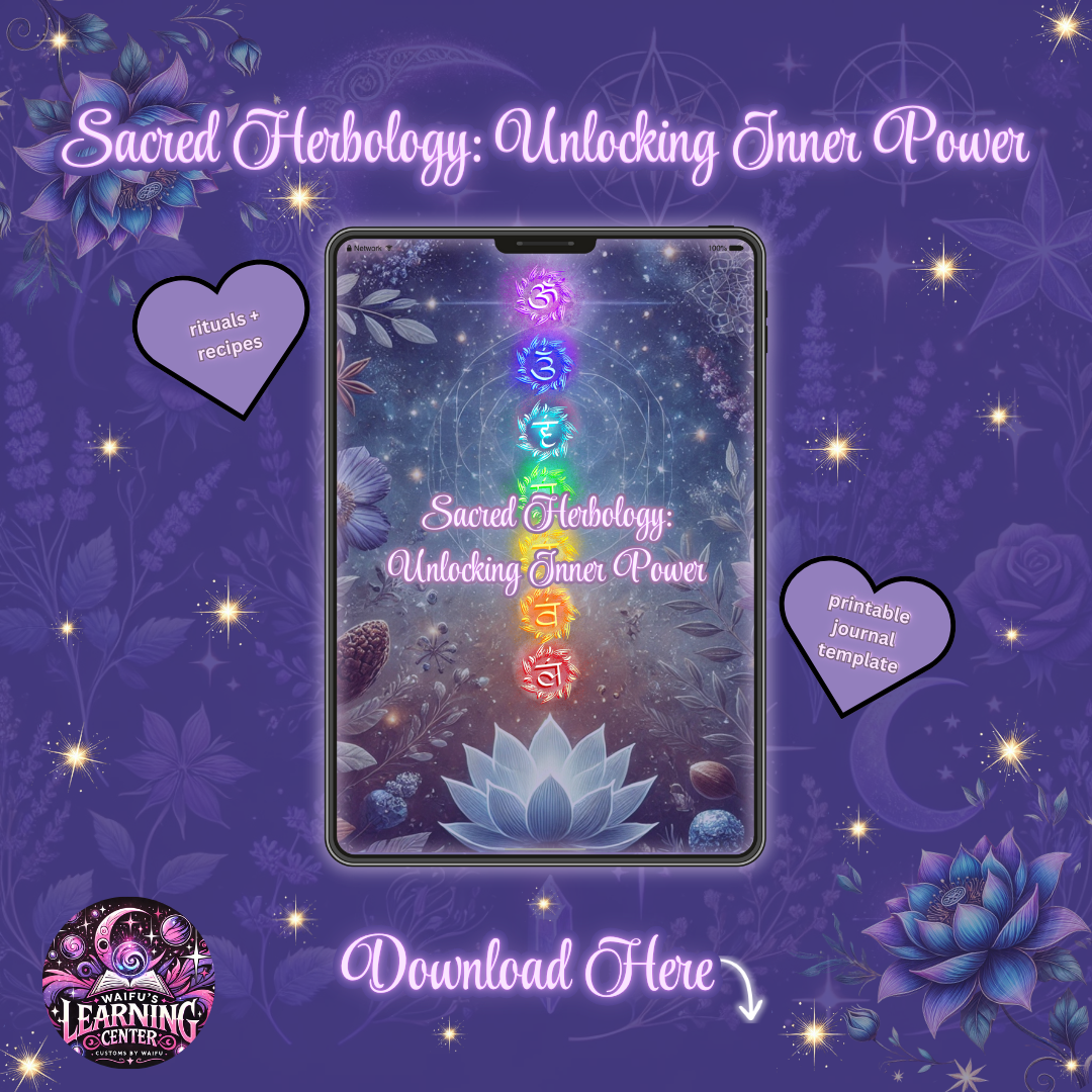 sacred herbology: unlocking inner power